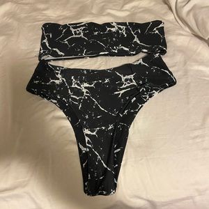 Two piece bathing suit